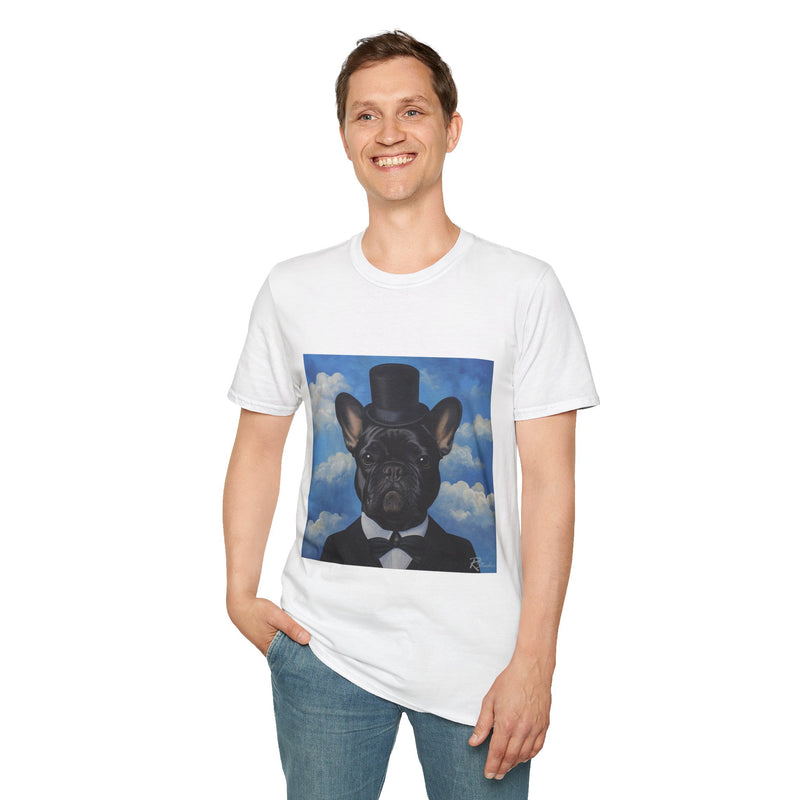 French Bulldog Fine Art Unisex Softstyle T-Shirt