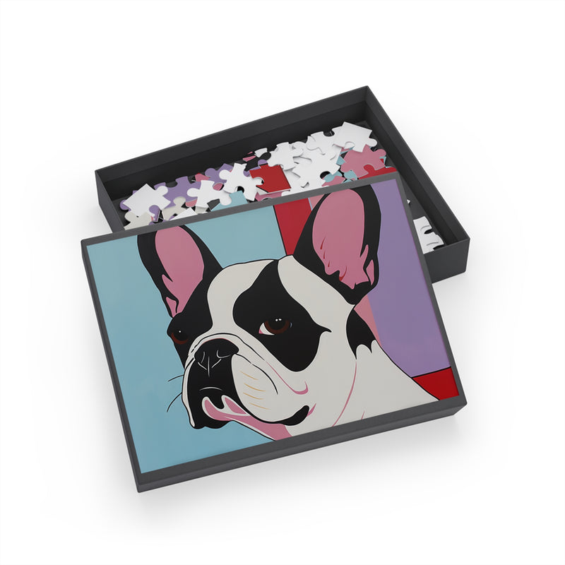 French Bulldog Fine Art Jigsaw Puzzle - 96, 252, 500, 1000 Pieces