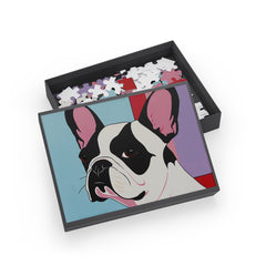 French Bulldog Fine Art Jigsaw Puzzle - 96, 252, 500, 1000 Pieces