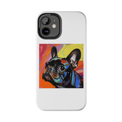 French Bulldog Fine Art Tough iPhone Case - Durable & Stylish Protection