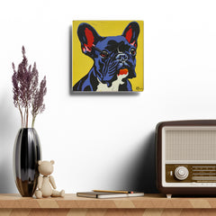 French Bulldog Acrylic Wall Clock - Fine Art Inspired Design