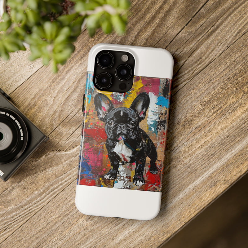 French Bulldog Fine Art Tough iPhone Case - Durable & Stylish Protection