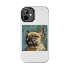 French Bulldog Fine Art Tough iPhone Case - Durable & Stylish Protection