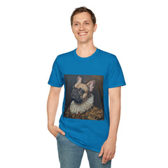 French Bulldog Fine Art Unisex Softstyle T-Shirt