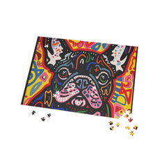 French Bulldog Fine Art Jigsaw Puzzle - 96, 252, 500, 1000 Pieces