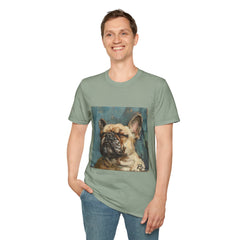 French Bulldog Fine Art Unisex Softstyle T-Shirt