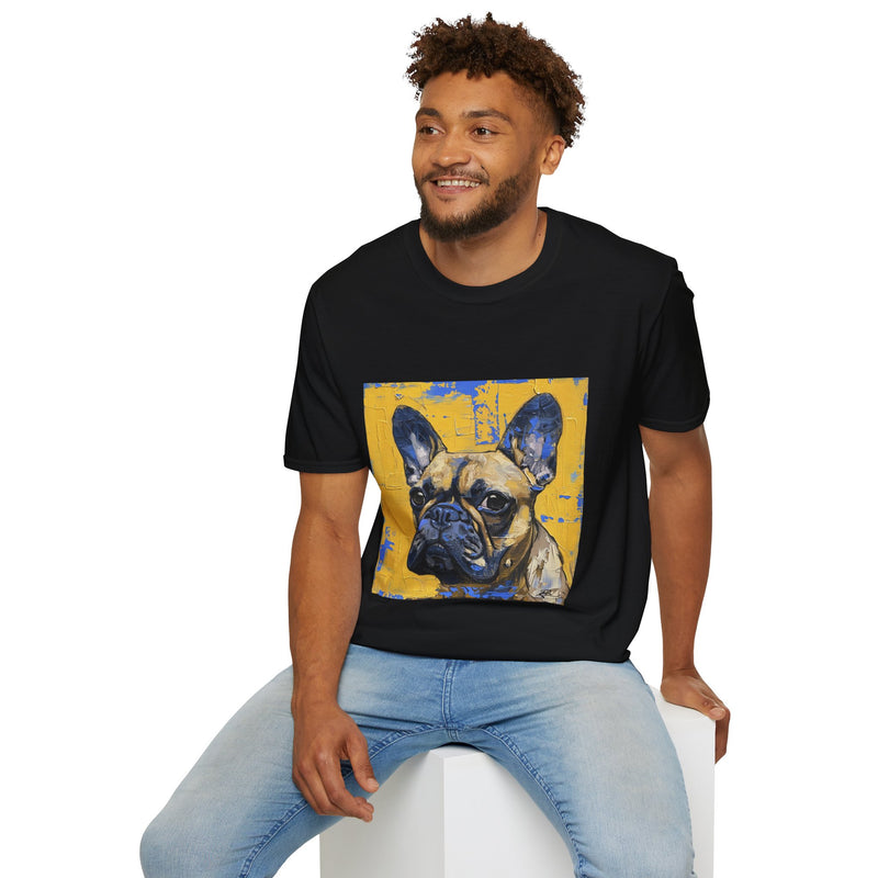 French Bulldog Fine Art Unisex Softstyle T-Shirt