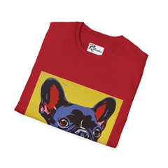 French Bulldog Fine Art Unisex Softstyle T-Shirt