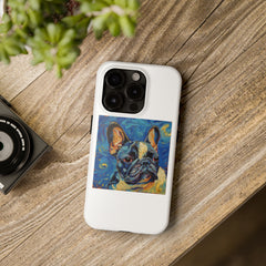 French Bulldog Fine Art Tough iPhone Case - Durable & Stylish Protection