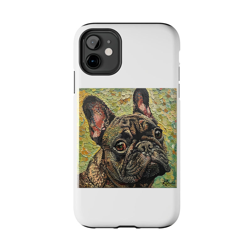 French Bulldog Fine Art Tough iPhone Case - Durable & Stylish Protection