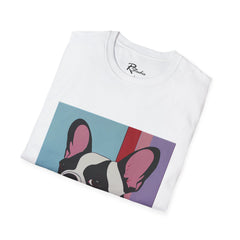 French Bulldog Fine Art Unisex Softstyle T-Shirt