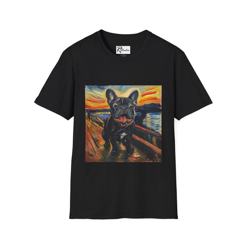 French Bulldog Fine Art Unisex Softstyle T-Shirt