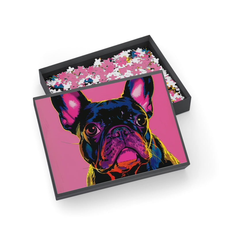 French Bulldog Fine Art Jigsaw Puzzle - 96, 252, 500, 1000 Pieces