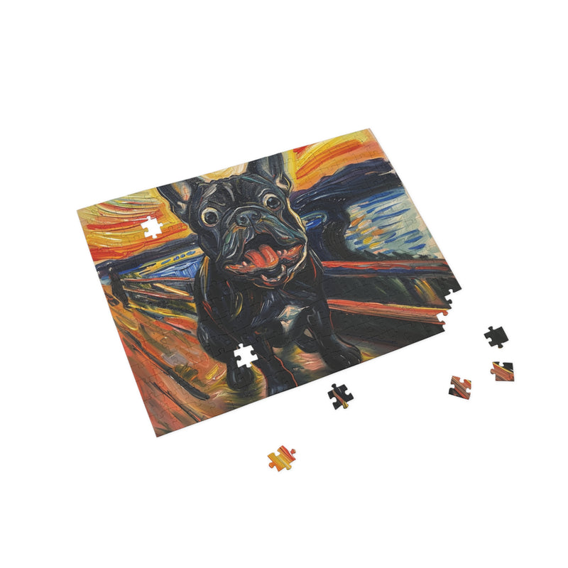 French Bulldog Fine Art Jigsaw Puzzle - 96, 252, 500, 1000 Pieces