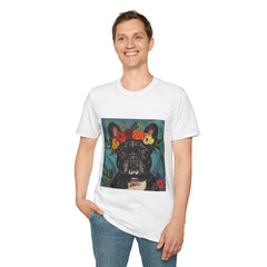 French Bulldog Fine Art Unisex Softstyle T-Shirt