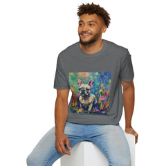 French Bulldog Fine Art Unisex Softstyle T-Shirt