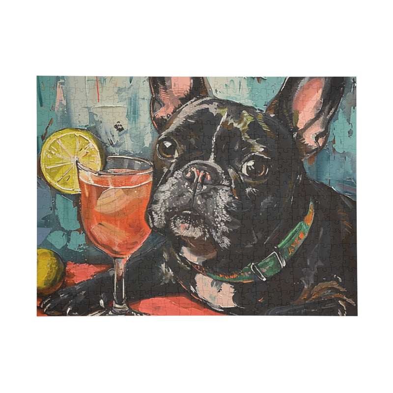 French Bulldog Fine Art Jigsaw Puzzle - 96, 252, 500, 1000 Pieces