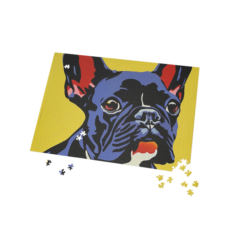 French Bulldog Fine Art Jigsaw Puzzle - 96, 252, 500, 1000 Pieces