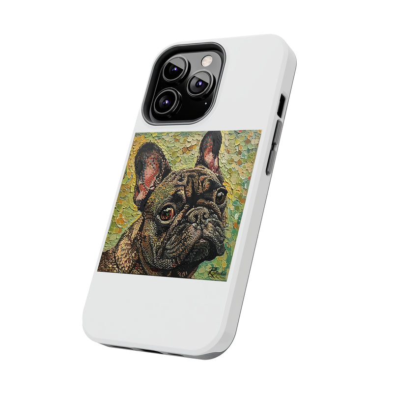 French Bulldog Fine Art Tough iPhone Case - Durable & Stylish Protection