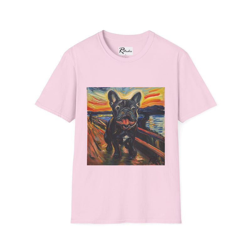 French Bulldog Fine Art Unisex Softstyle T-Shirt