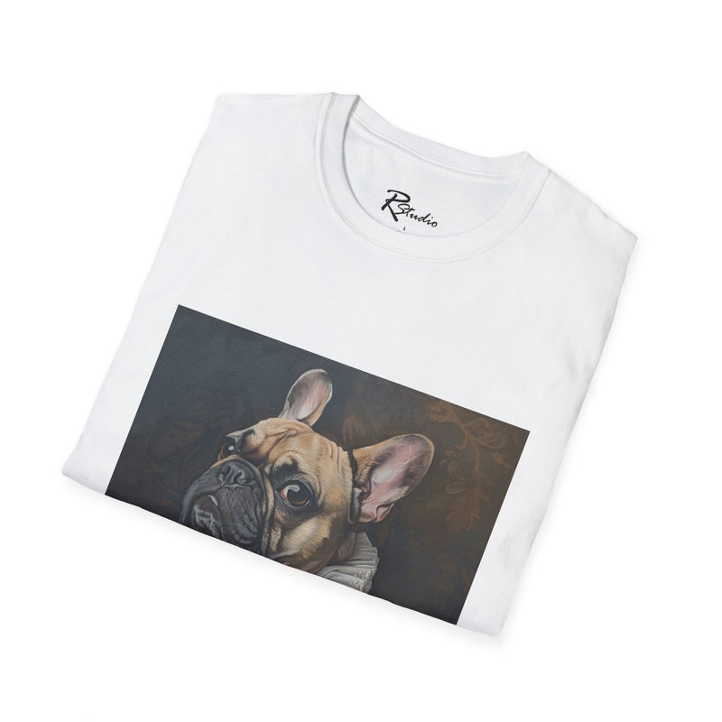 French Bulldog Fine Art Unisex Softstyle T-Shirt