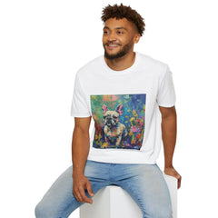 French Bulldog Fine Art Unisex Softstyle T-Shirt