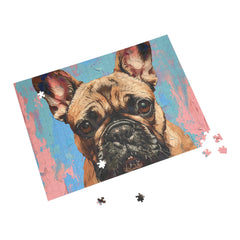 French Bulldog Fine Art Jigsaw Puzzle - 96, 252, 500, 1000 Pieces