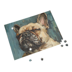 French Bulldog Fine Art Jigsaw Puzzle - 96, 252, 500, 1000 Pieces