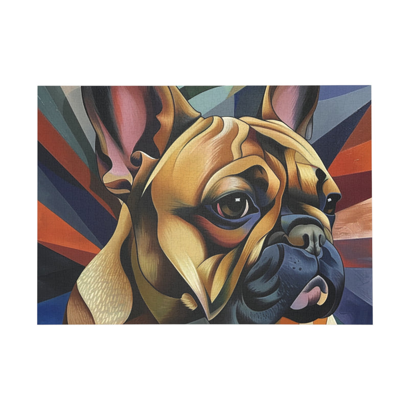 French Bulldog Fine Art Jigsaw Puzzle - 96, 252, 500, 1000 Pieces