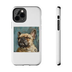 French Bulldog Fine Art Tough iPhone Case - Durable & Stylish Protection