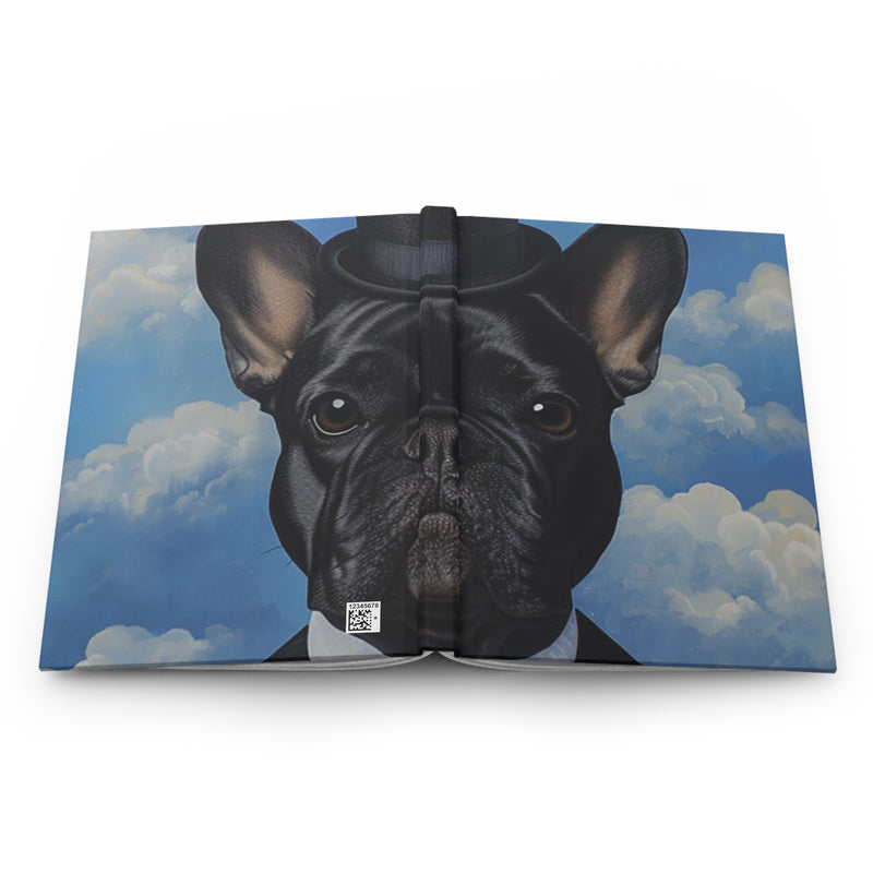 French Bulldog Hardcover Journal - Fine Art Inspired Matte Finish