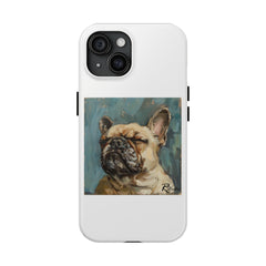 French Bulldog Fine Art Tough iPhone Case - Durable & Stylish Protection