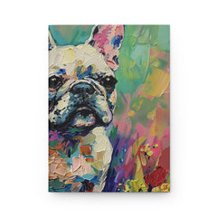 French Bulldog Hardcover Journal - Fine Art Inspired Matte Finish