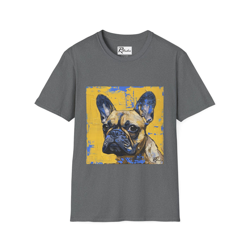 French Bulldog Fine Art Unisex Softstyle T-Shirt