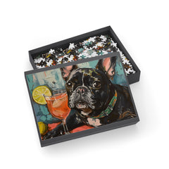 French Bulldog Fine Art Jigsaw Puzzle - 96, 252, 500, 1000 Pieces