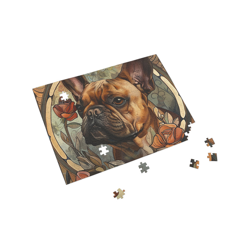 French Bulldog Fine Art Jigsaw Puzzle - 96, 252, 500, 1000 Pieces