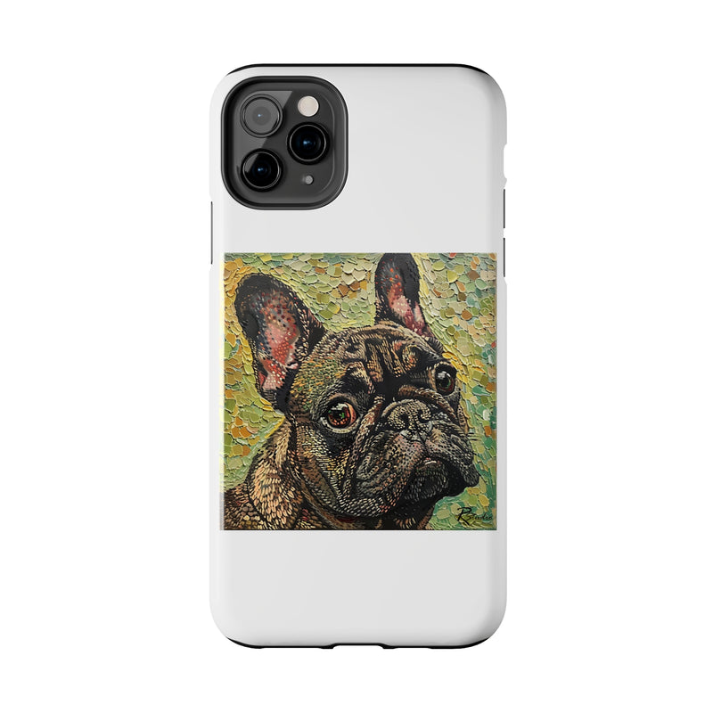 French Bulldog Fine Art Tough iPhone Case - Durable & Stylish Protection