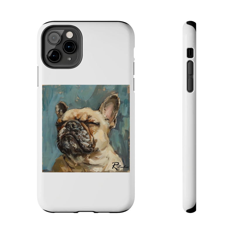 French Bulldog Fine Art Tough iPhone Case - Durable & Stylish Protection