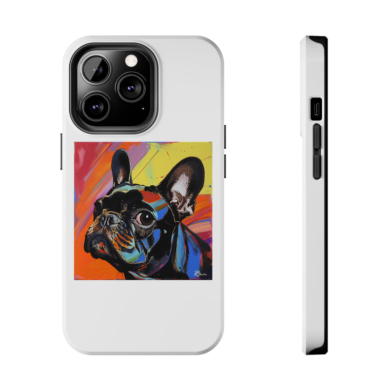 French Bulldog Fine Art Tough iPhone Case - Durable & Stylish Protection