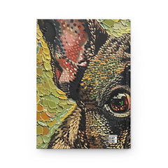 French Bulldog Hardcover Journal - Fine Art Inspired Matte Finish