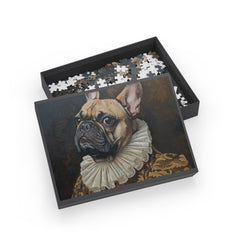 French Bulldog Fine Art Jigsaw Puzzle - 96, 252, 500, 1000 Pieces