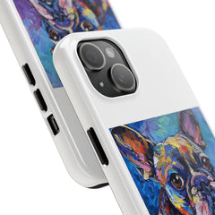 French Bulldog Fine Art Tough iPhone Case - Durable & Stylish Protection