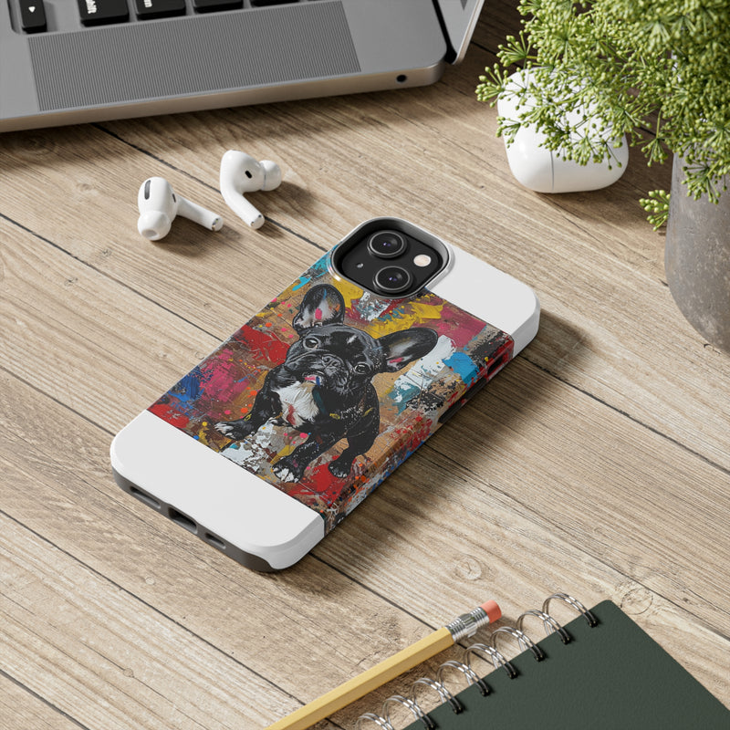 French Bulldog Fine Art Tough iPhone Case - Durable & Stylish Protection