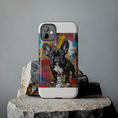 French Bulldog Fine Art Tough iPhone Case - Durable & Stylish Protection