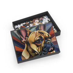 French Bulldog Fine Art Jigsaw Puzzle - 96, 252, 500, 1000 Pieces