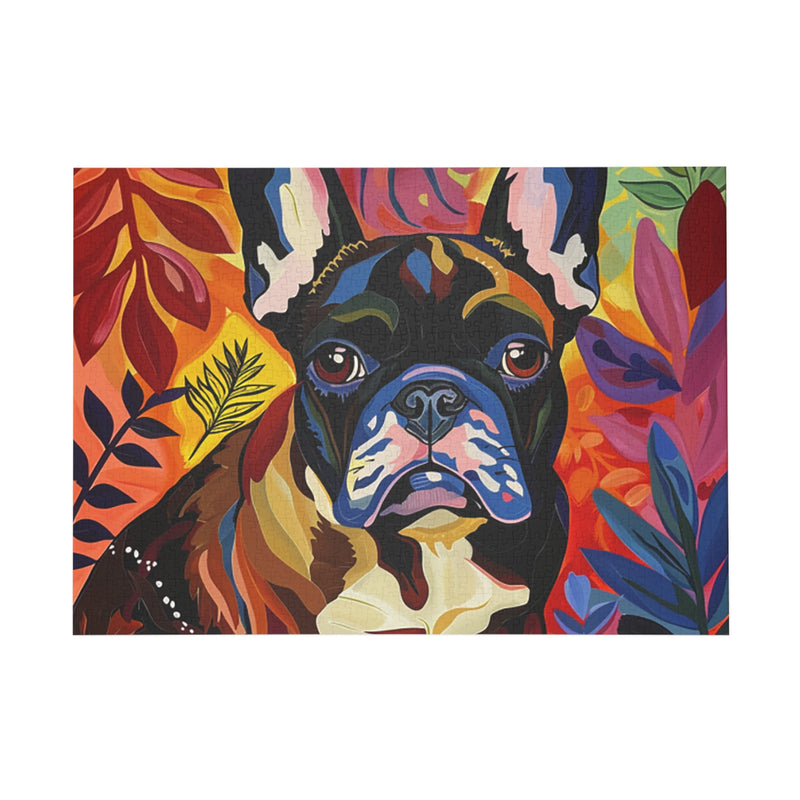 French Bulldog Fine Art Jigsaw Puzzle - 96, 252, 500, 1000 Pieces