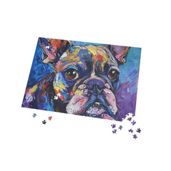 French Bulldog Fine Art Jigsaw Puzzle - 96, 252, 500, 1000 Pieces