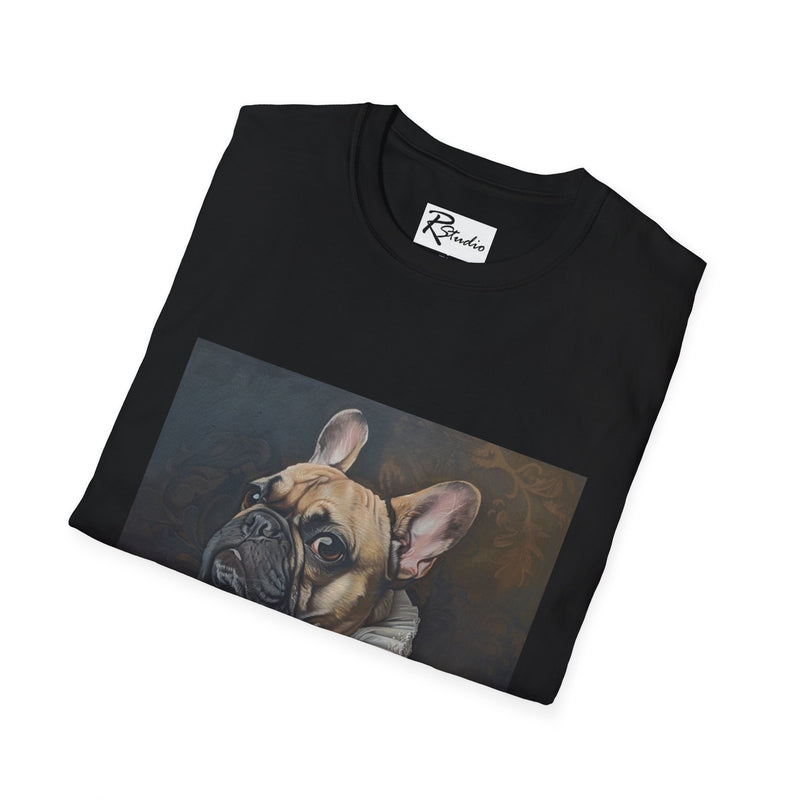 French Bulldog Fine Art Unisex Softstyle T-Shirt