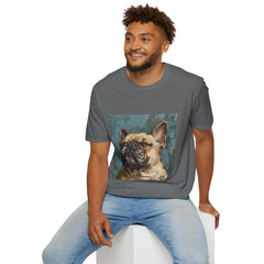 French Bulldog Fine Art Unisex Softstyle T-Shirt