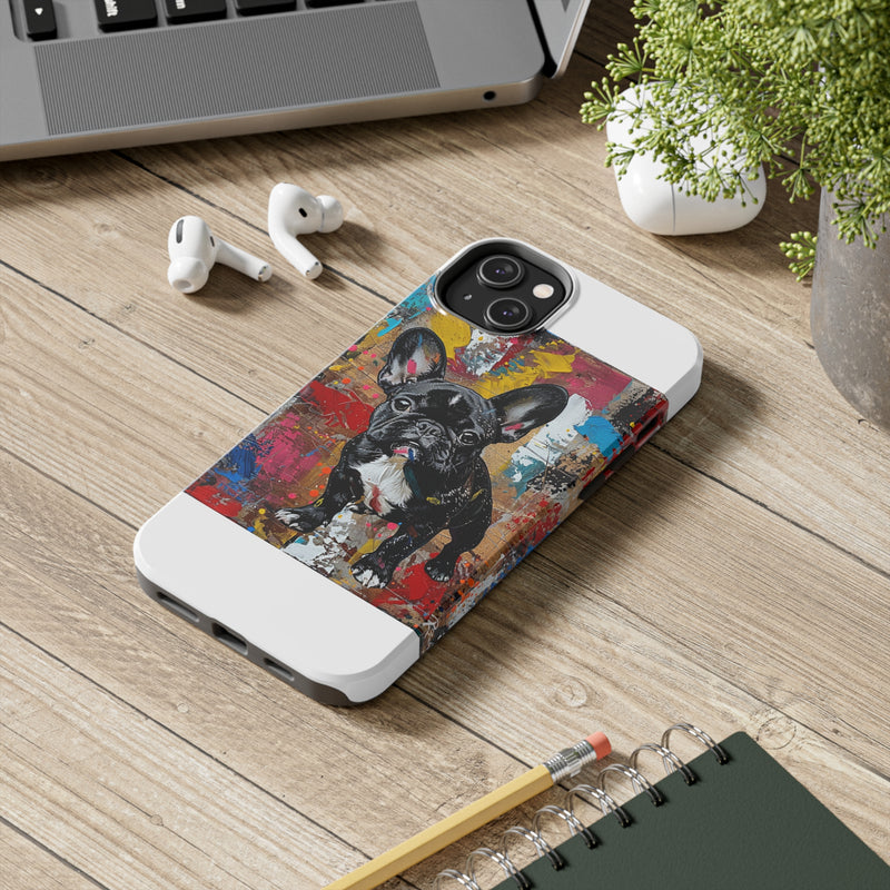 French Bulldog Fine Art Tough iPhone Case - Durable & Stylish Protection